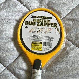 Hand held electronic bug zapper